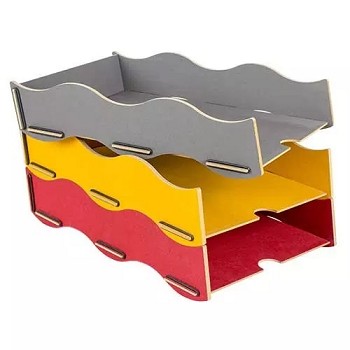 Postbakje Werkhaus, geel